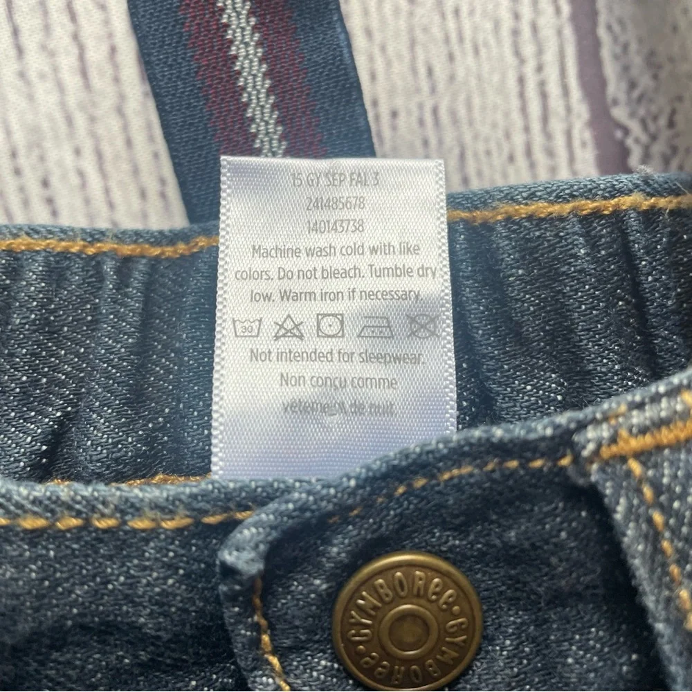 Gymboree Suspender Jeans Size 0-3 months